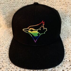 Toronto Blue Jays Pride Weekend hat.